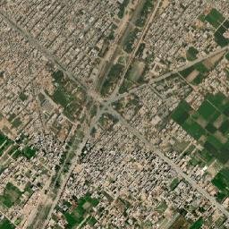 Chak Jhumra map(satellite map)