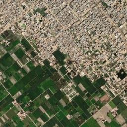 Shahkot Tehsil map(satellite map)