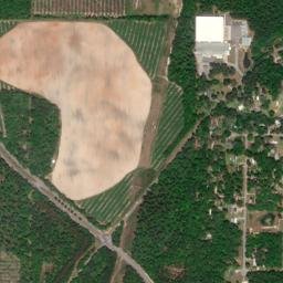 Dougherty County map(satellite map)