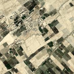 Khāsh map(satellite map)