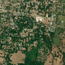 San Augustine map(satellite map)