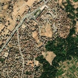 Tinghir map(satellite map)