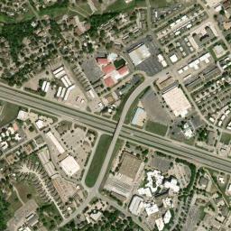 Satellite view of Cottonwood Creek Golf Course