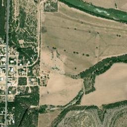 Paint Rock map(satellite map)