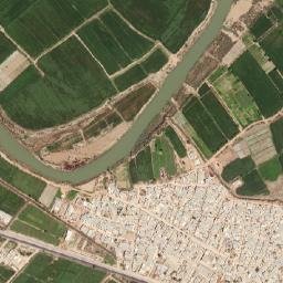 Kut-e Seyyed Naim map(satellite map)