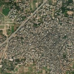 Sharqpur map(satellite map)