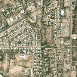 Huachuca Terrace Arizona High Resolution Satellite Map
