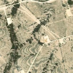 Upton County map(satellite map)