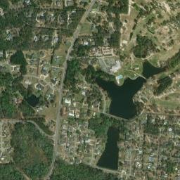 Honeysuckle Hills Alabama High Resolution Satellite Map