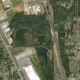 Oak Ridge Alabama High Resolution Satellite Map
