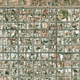 Agua Prieta map(satellite map)