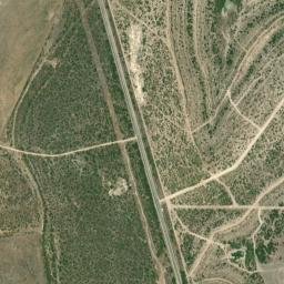 Concho County map(satellite map)