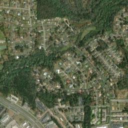 Briarhill Acres Alabama High Resolution Satellite Map