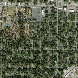 Park Ave Hattiesburg MS 39401 High Resolution Satellite Map