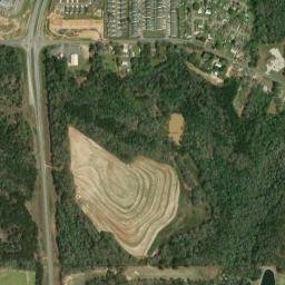 Fairfield Estates Alabama High Resolution Satellite Map