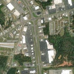 Jamestown Colony Alabama High Resolution Satellite Map