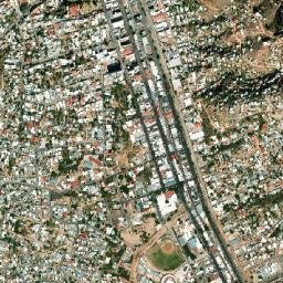 Nogales map(satellite map)