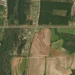 Turner Crossroads Alabama High Resolution Satellite Map