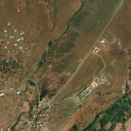 Telouet map(satellite map)