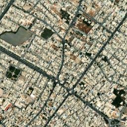 Ramhormoz map(satellite map)