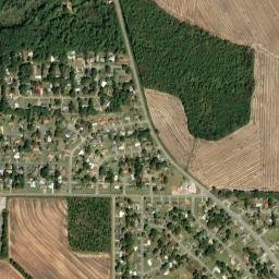 Denton Acres Alabama High Resolution Satellite Map