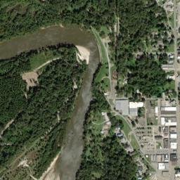 Columbia map(satellite map)
