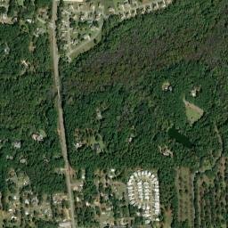 Whispering Pines Alabama High Resolution Satellite Map
