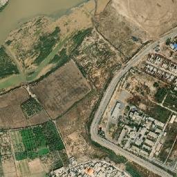 Kut Abdollah map(satellite map)