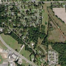 Mitchell County map(satellite map)