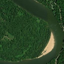 Betts Lower Landing Alabama High Resolution Satellite Map