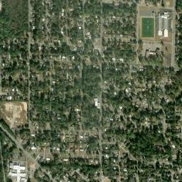 Brown Estates Alabama High Resolution Satellite Map