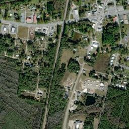 Brantley County map(satellite map)