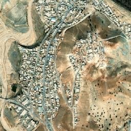 Qaleh Raisi map(satellite map)
