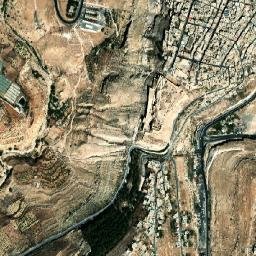 Qīr Moāv map(satellite map)