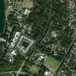 Saint Simon Mills map(satellite map)