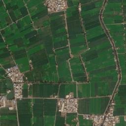 Munshāt ‘Alī Āghā map(satellite map)