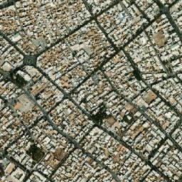 Abadeh map(satellite map)