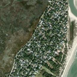 Saint Simons Island map(satellite map)