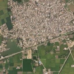 Khemkaran map(satellite map)