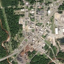 Brewton map(satellite map)