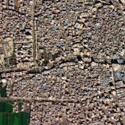 Dikirnis map(satellite map)