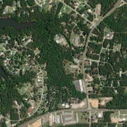 Sam Rayburn map(satellite map)