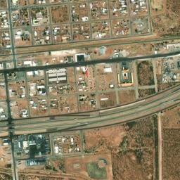 Van Horn map(satellite map)