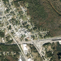 Flomaton map(satellite map)