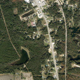 South Flomaton Florida High Resolution Satellite Map