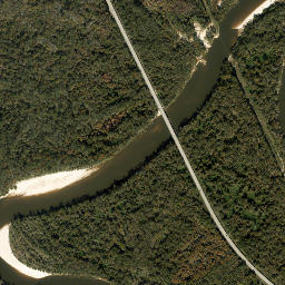 Oyster Lodge Florida High Resolution Satellite Map