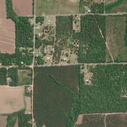 Flowersville Florida High Resolution Satellite Map