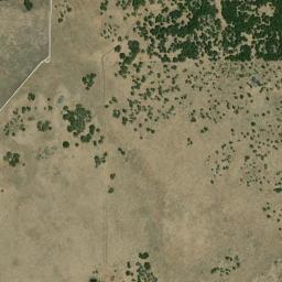 Satellite view of The lost San Saba mine, the Bowie mine