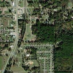 Rosepine map(satellite map)
