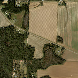 Oak Grove Florida High Resolution Satellite Map